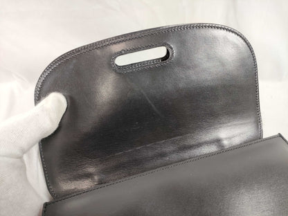 CELINE W-Flap Leather Handbag Handbag