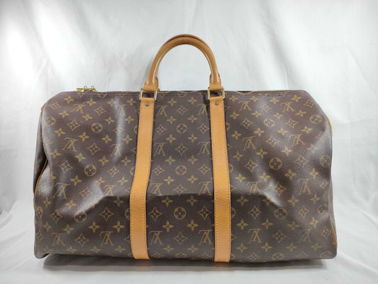 LOUIS VUITTON M41426 Monogram Keepall 50 Boston Bag