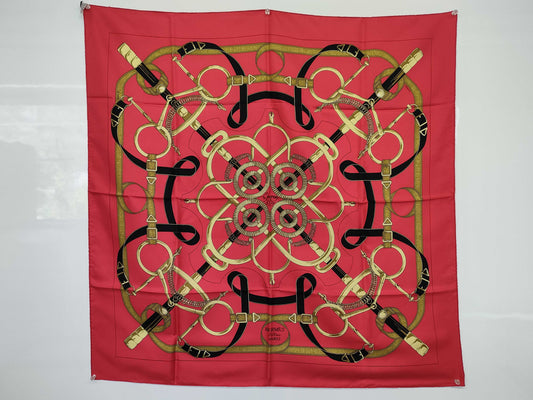 HERMES Carré Golden Spur / Large Scarf