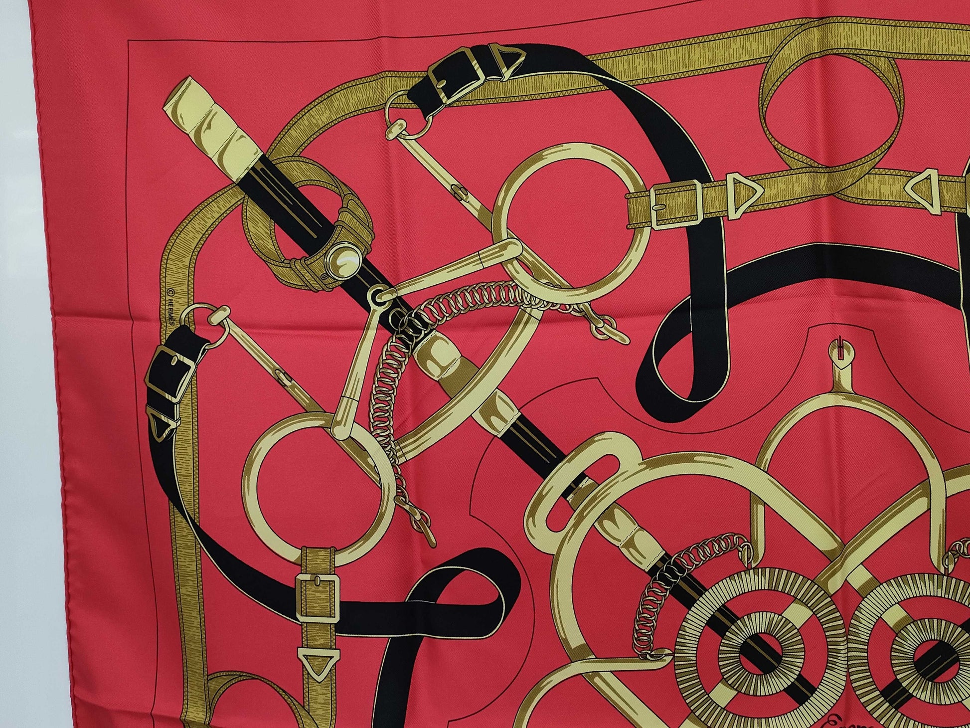 HERMES Carré Golden Spur / Large Scarf