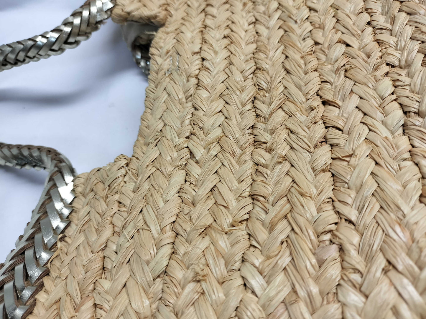 Anya Hindmarch Straw Handbag