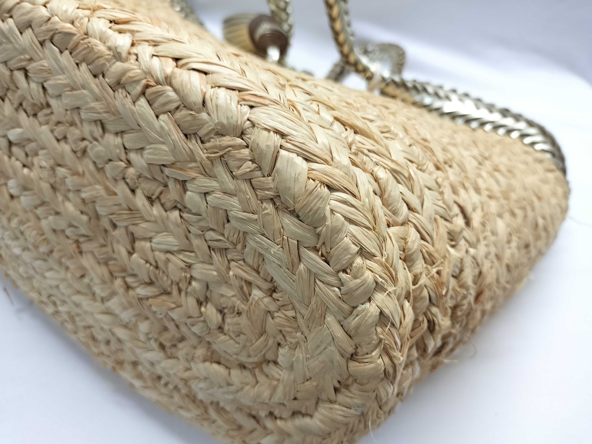 Anya Hindmarch Straw Handbag