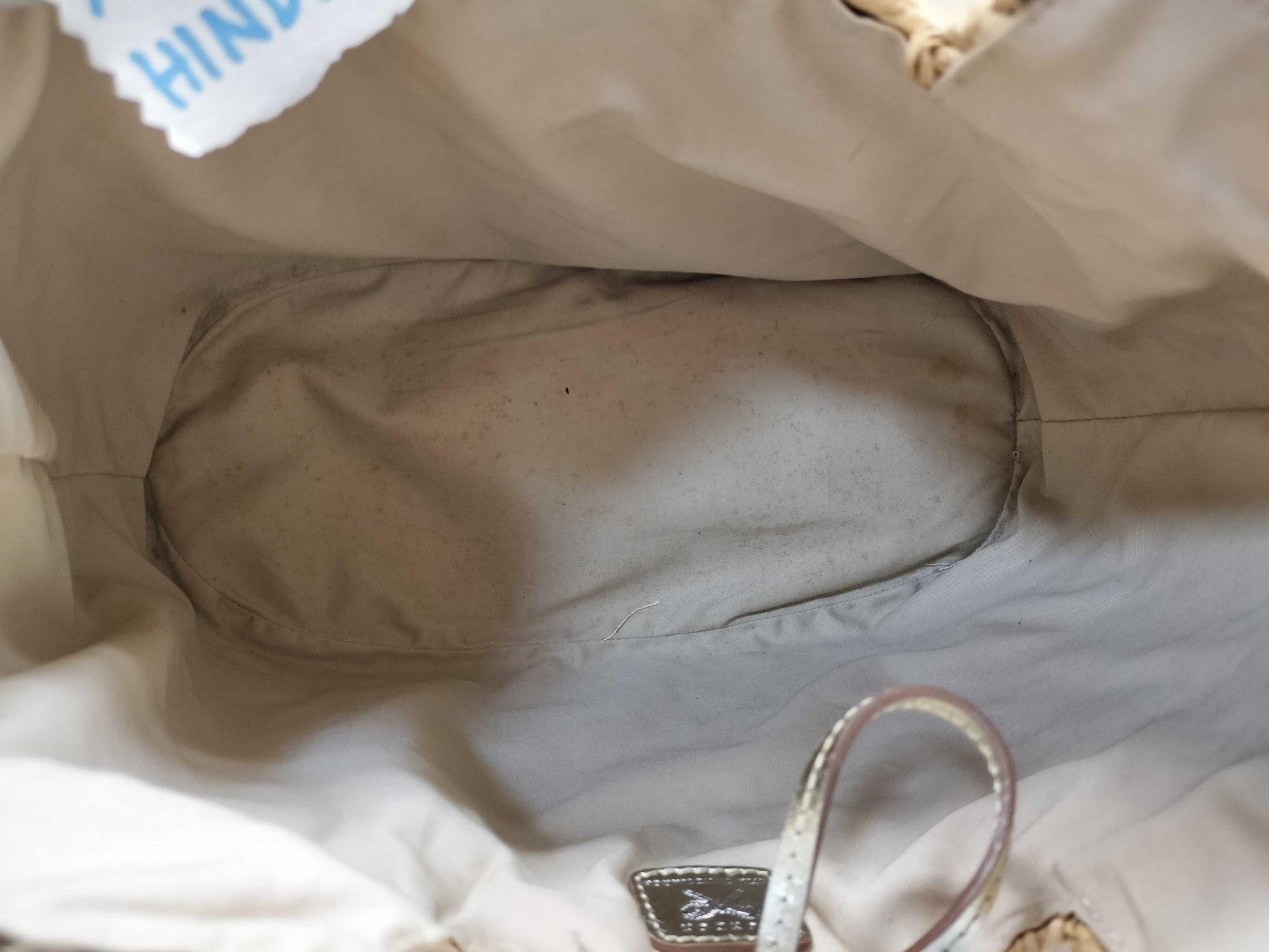 Anya Hindmarch Straw Handbag