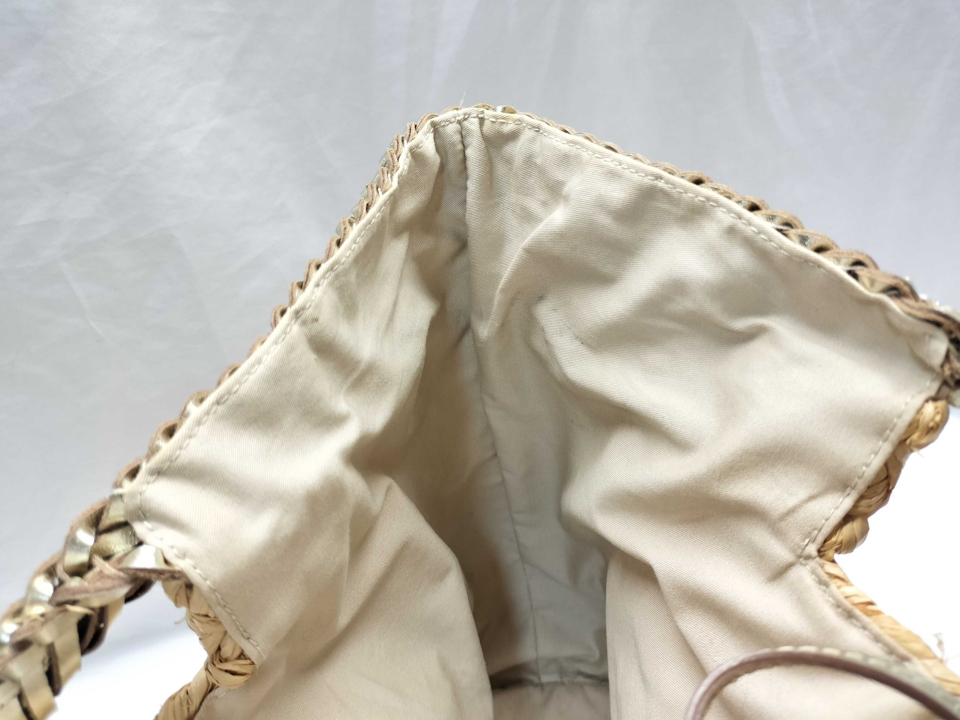 Anya Hindmarch Straw Handbag