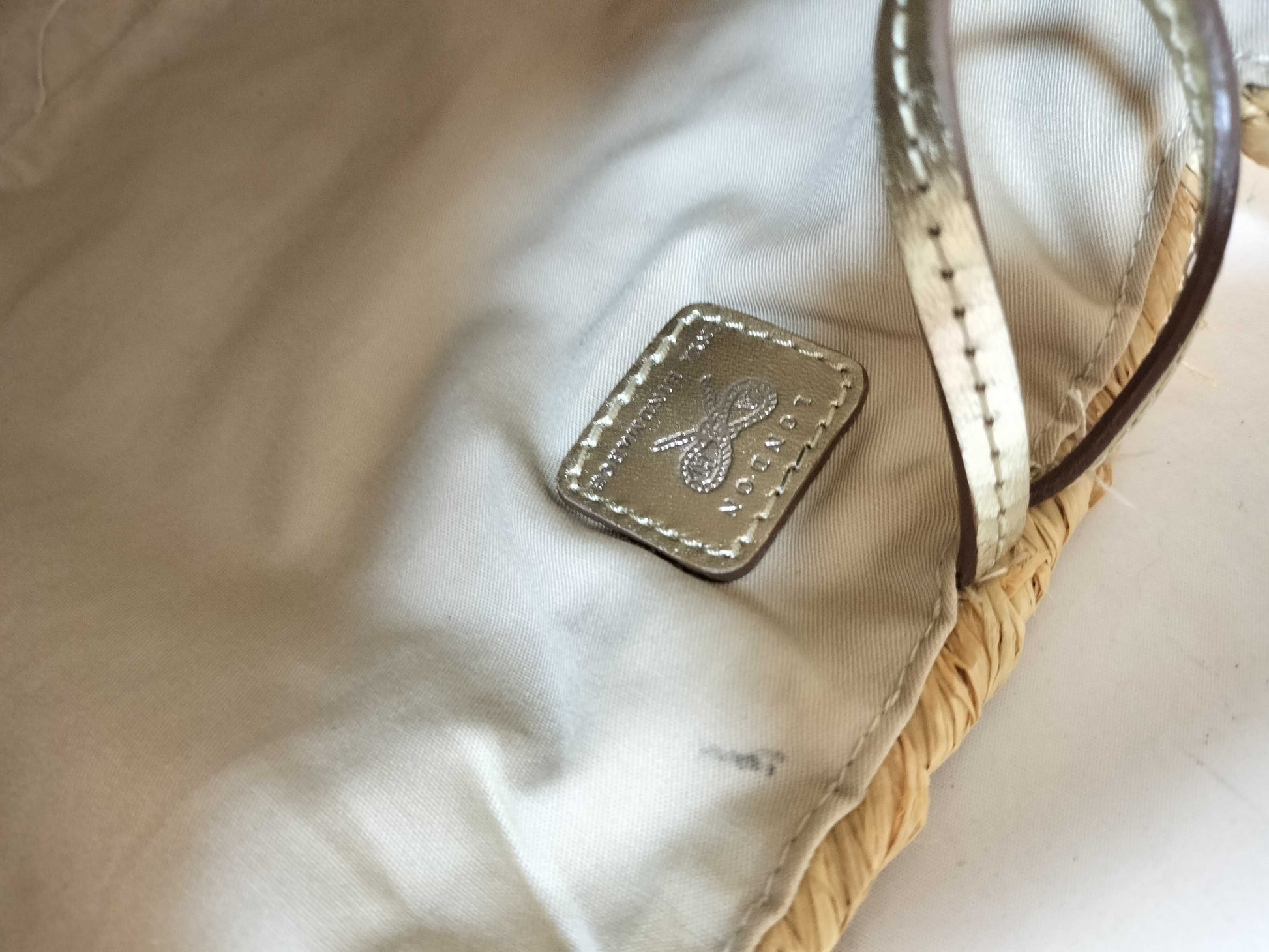 Anya Hindmarch Straw Handbag