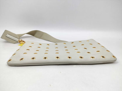 PRADA Perforated Leather Shoulder Bag