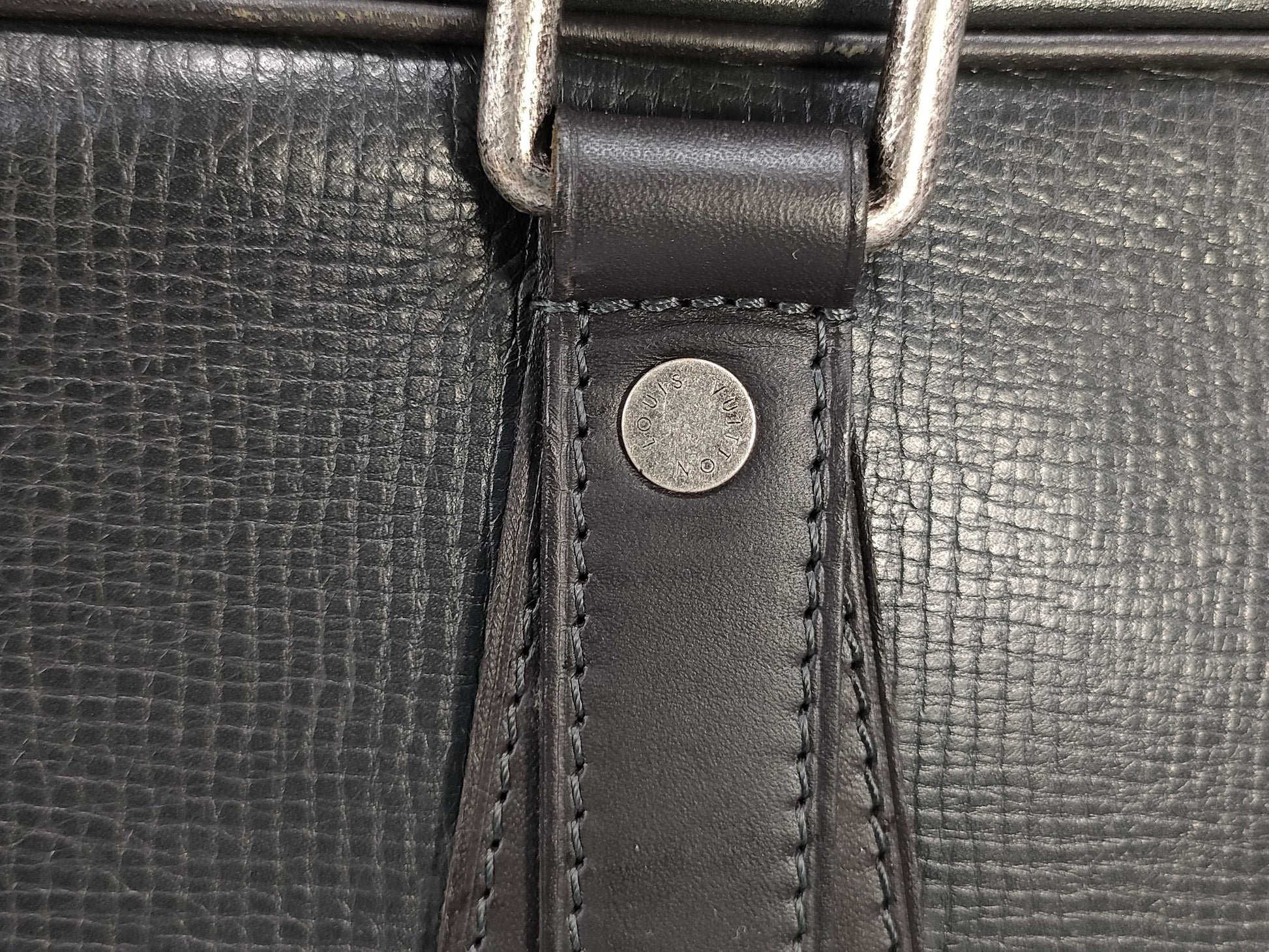 LOUIS VUITTON [Model Number] M97019 Utah Acoma Basalt Business Bag 