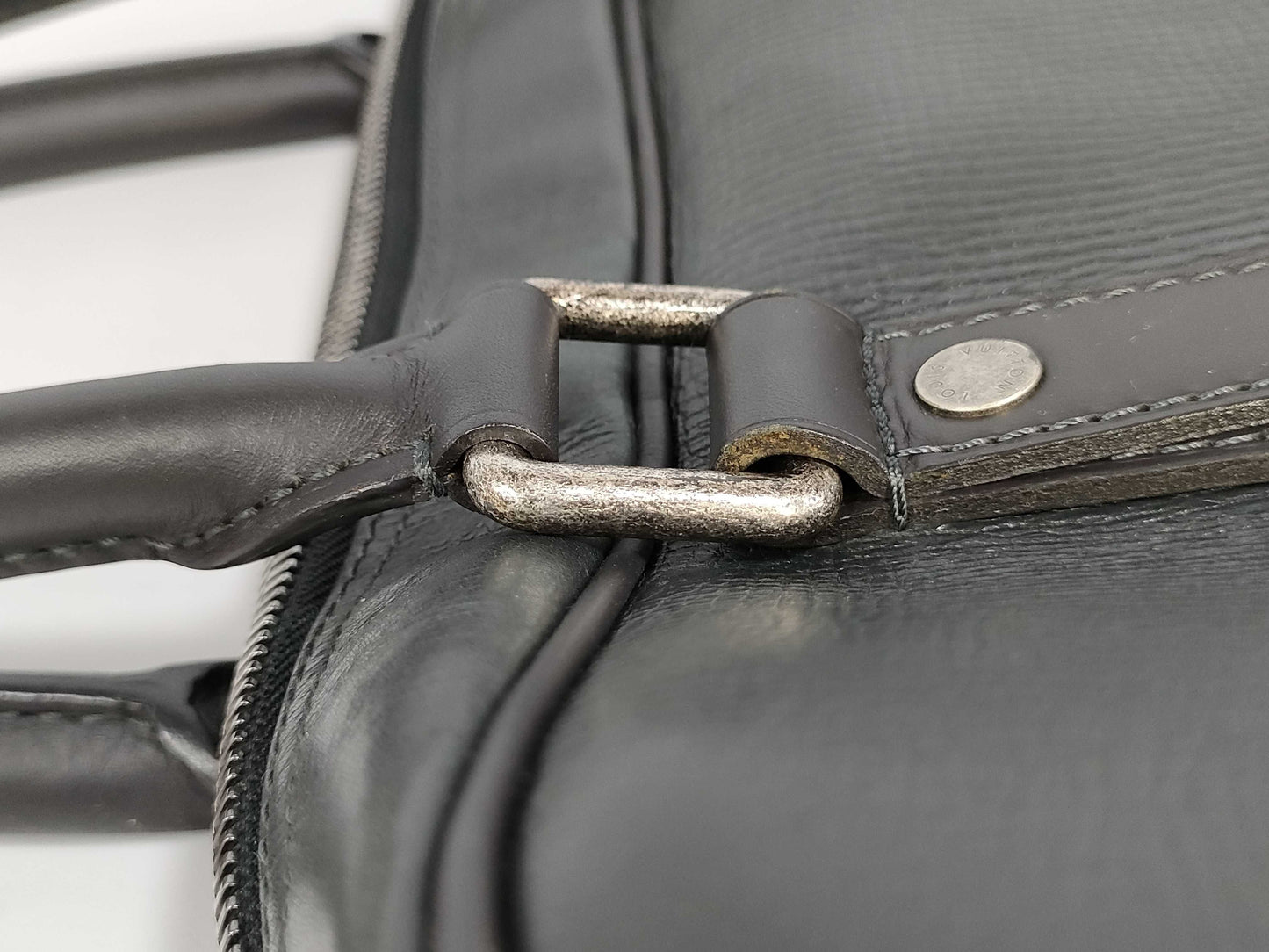 LOUIS VUITTON [Model Number] M97019 Utah Acoma Basalt Business Bag 