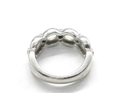 MIKIMOTO D 0.09ct PT950 11.7g Ring 