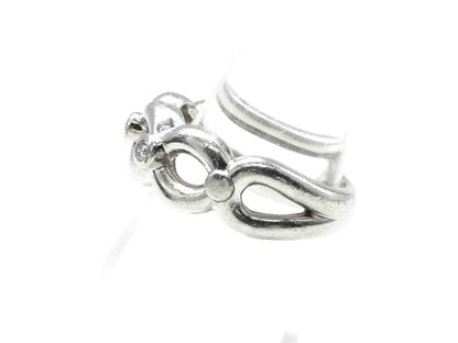 MIKIMOTO D 0.09ct PT950 11.7g Ring 