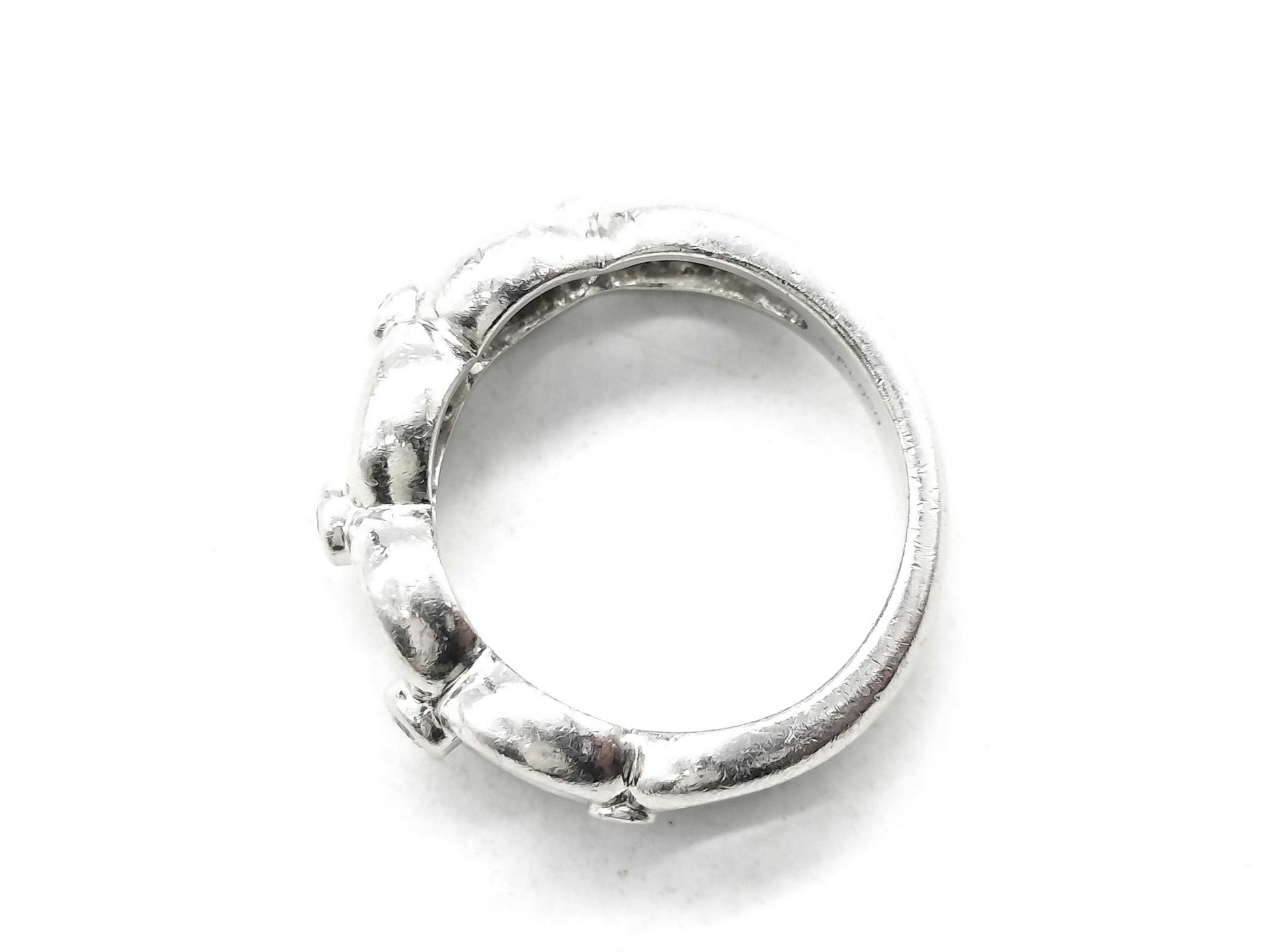 MIKIMOTO D 0.09ct PT950 11.7g Ring 