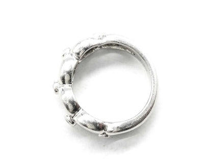MIKIMOTO D 0.09ct PT950 11.7g Ring 