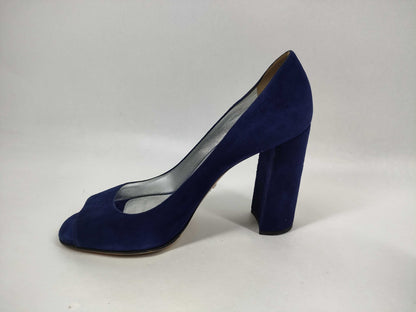 PRADA suede pumps