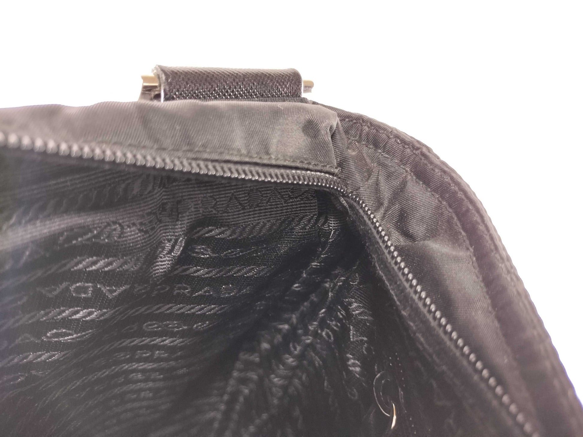 PRADA Nylon Tessuto Shoulder Bag