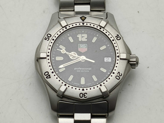 TAG Heuer WK1210 Black Dial Boys' Watch