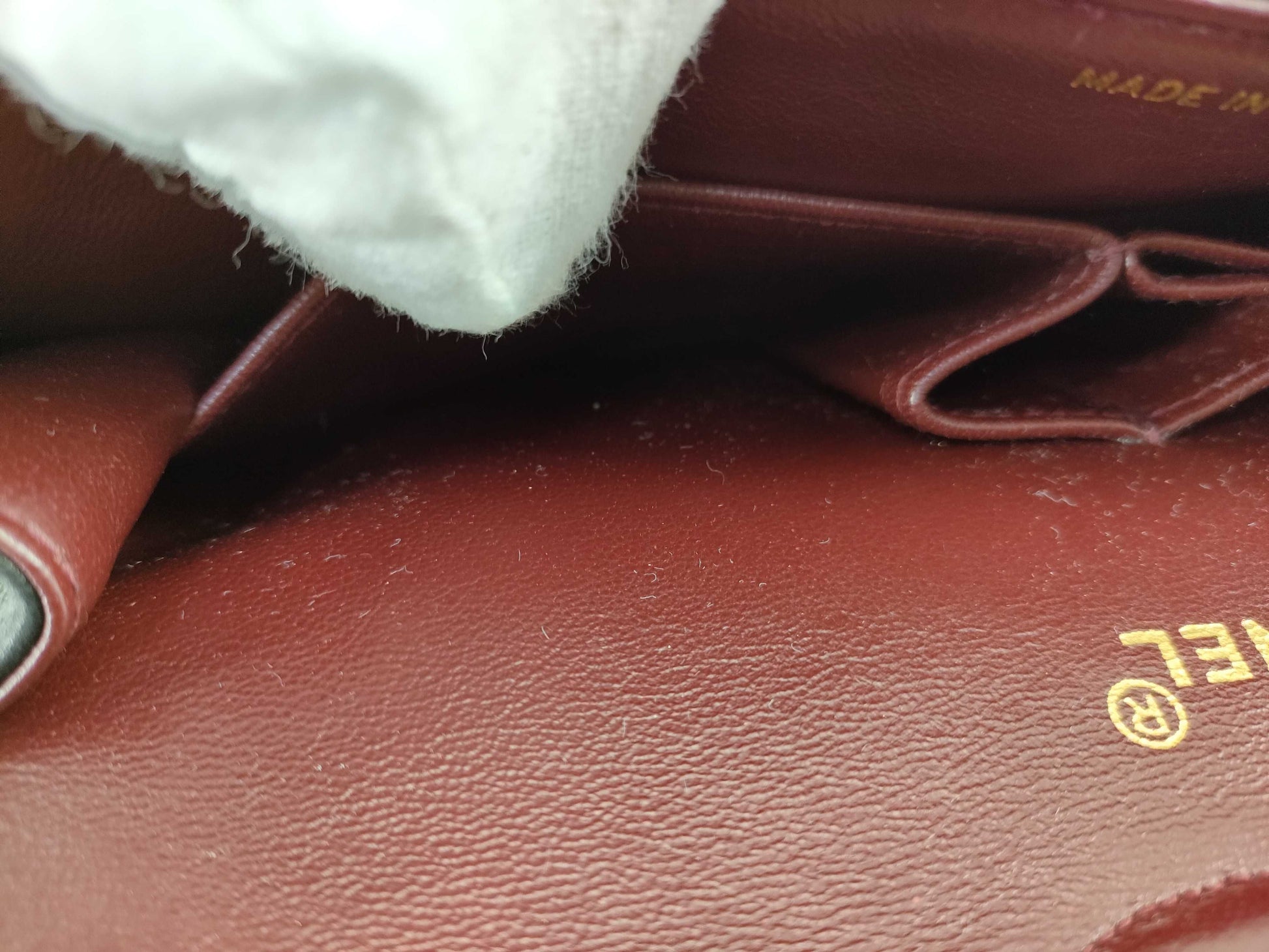 CHANEL [With sticker card] No. 3 Lambskin Matelasse 25 Shoulder Bag