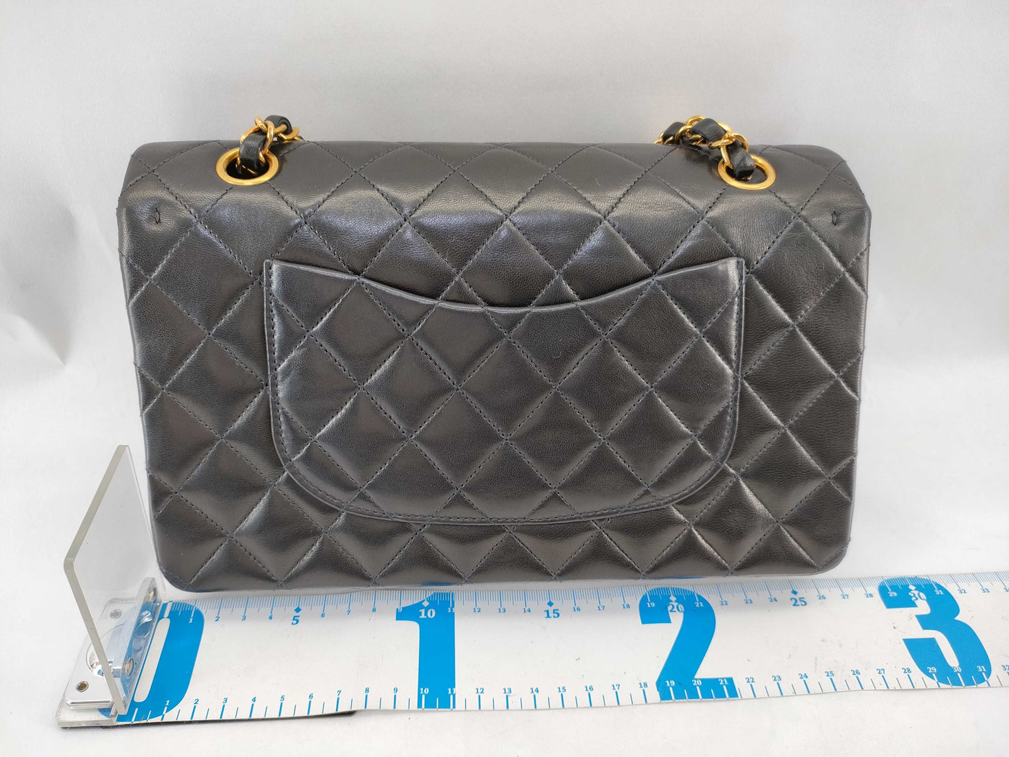 CHANEL [With sticker card] No. 3 Lambskin Matelasse 25 Shoulder Bag