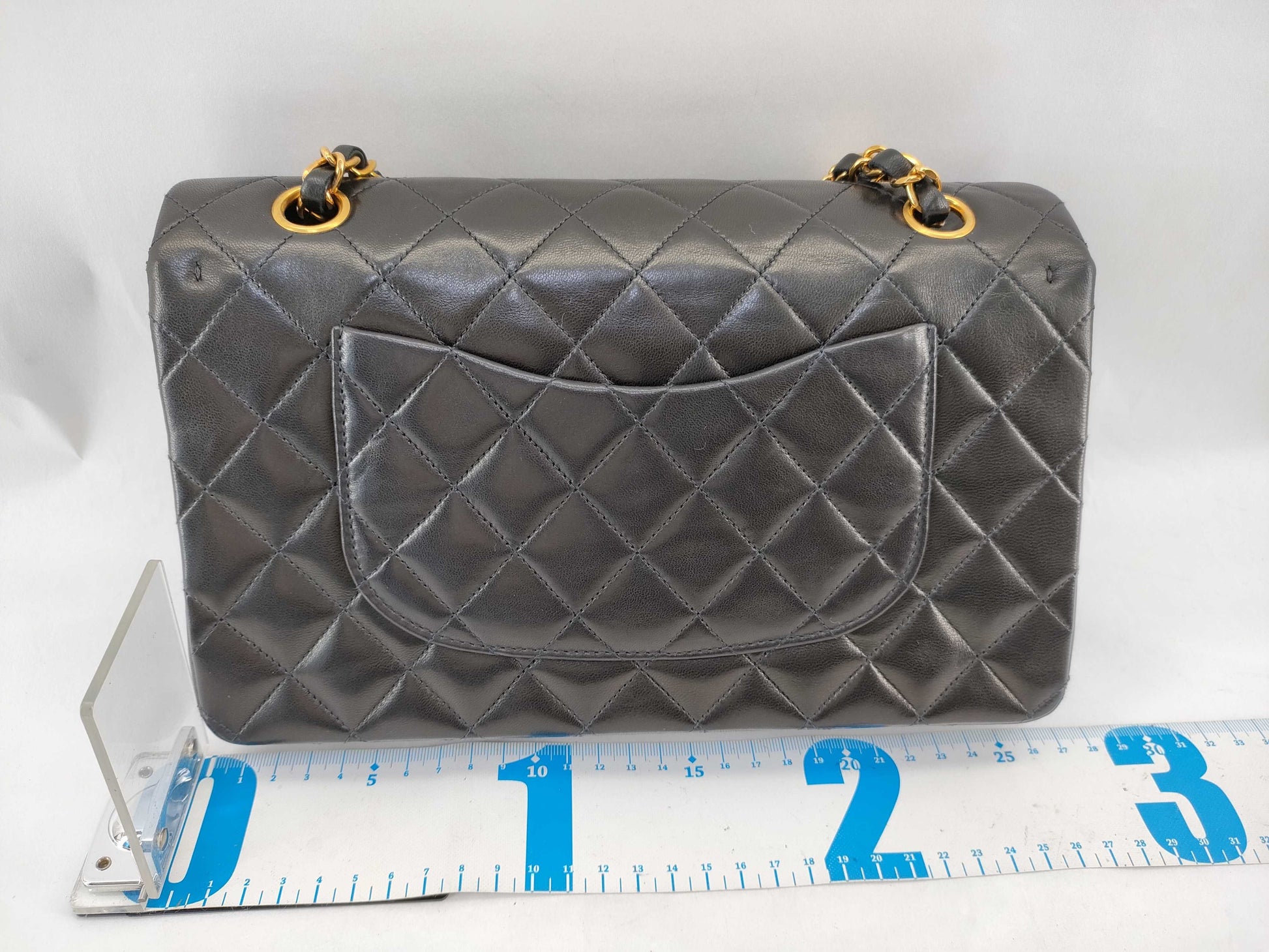 CHANEL [With sticker card] No. 3 Lambskin Matelasse 25 Shoulder Bag