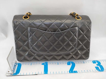 CHANEL [With sticker card] No. 3 Lambskin Matelasse 25 Shoulder Bag