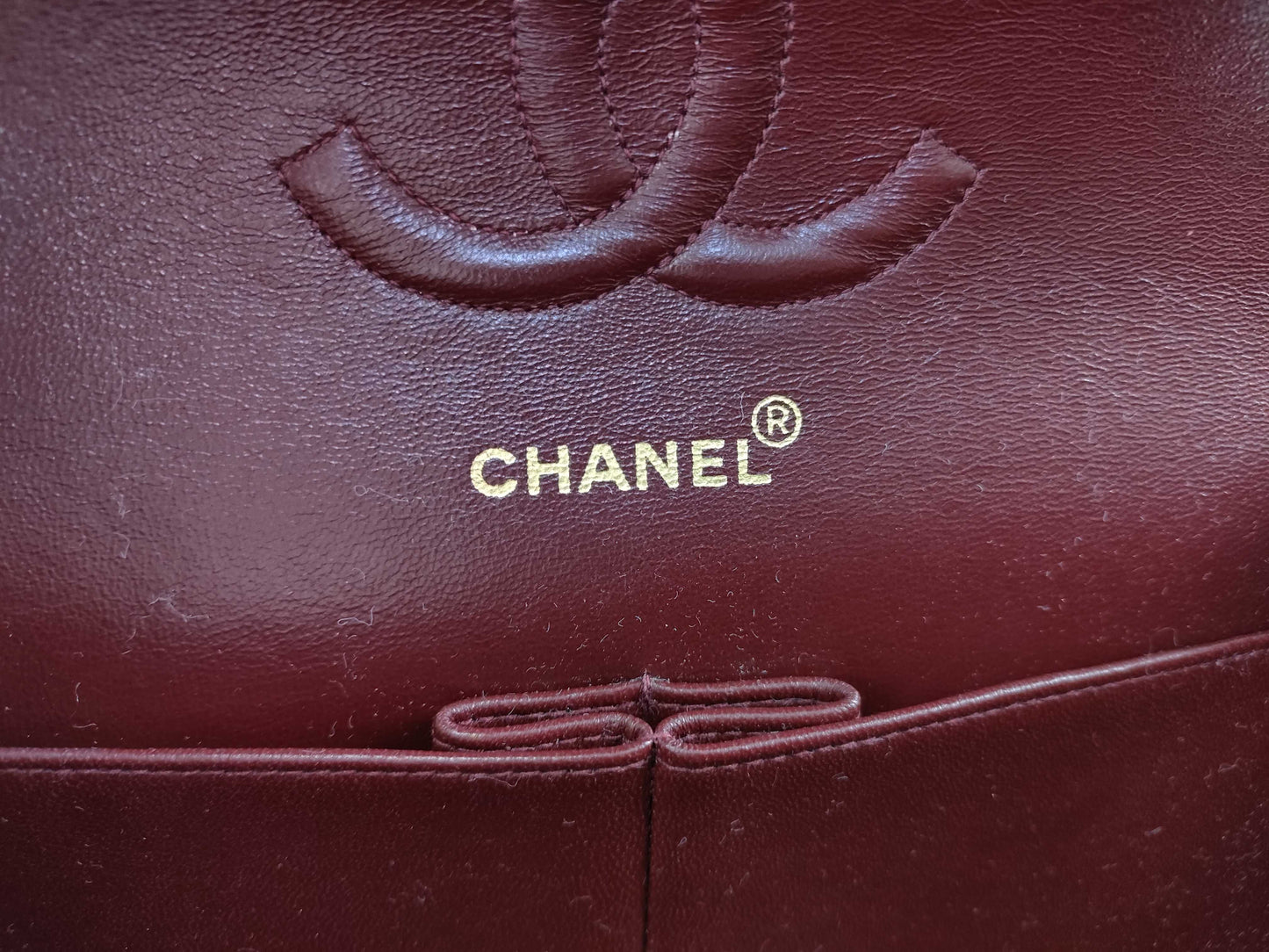 CHANEL [With sticker card] No. 3 Lambskin Matelasse 25 Shoulder Bag