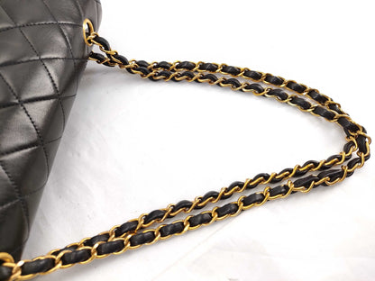 CHANEL [With sticker card] No. 3 Lambskin Matelasse 25 Shoulder Bag