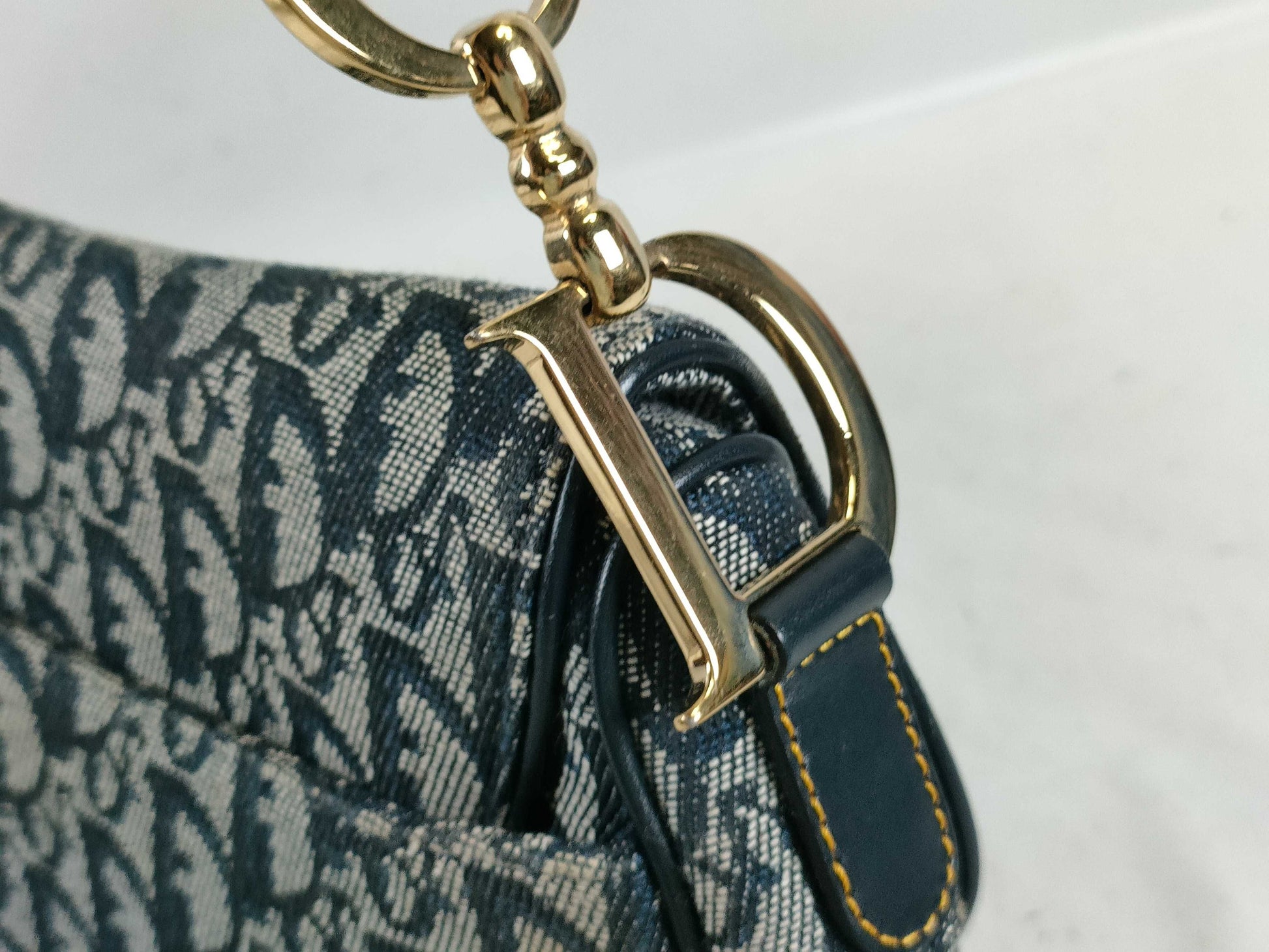Dior Trotter Double Saddle Shoulder Bag