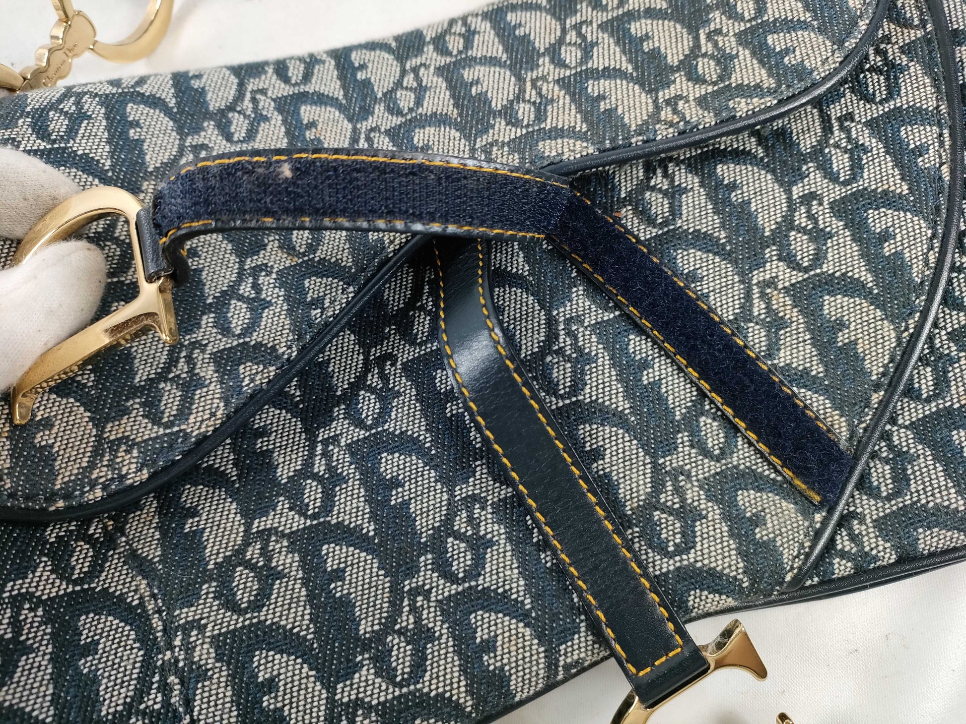 Dior Trotter Double Saddle Shoulder Bag
