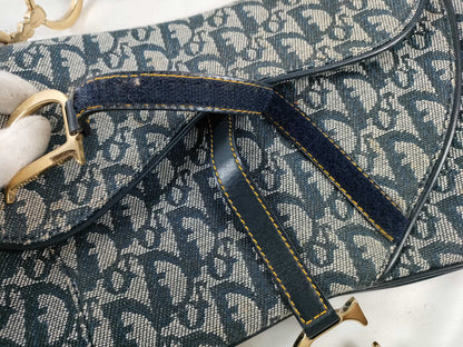 Dior Trotter Double Saddle Shoulder Bag