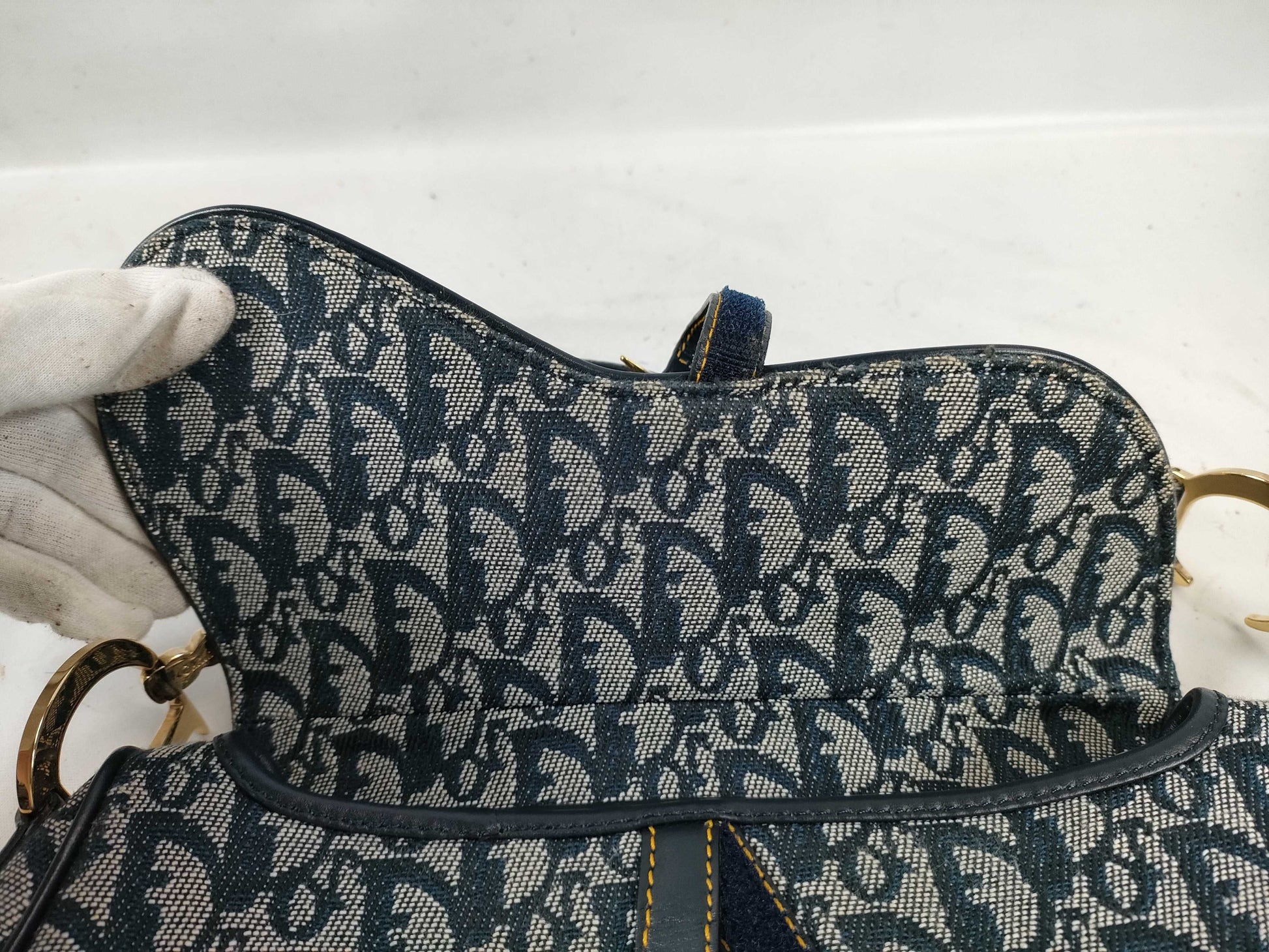 Dior Trotter Double Saddle Shoulder Bag