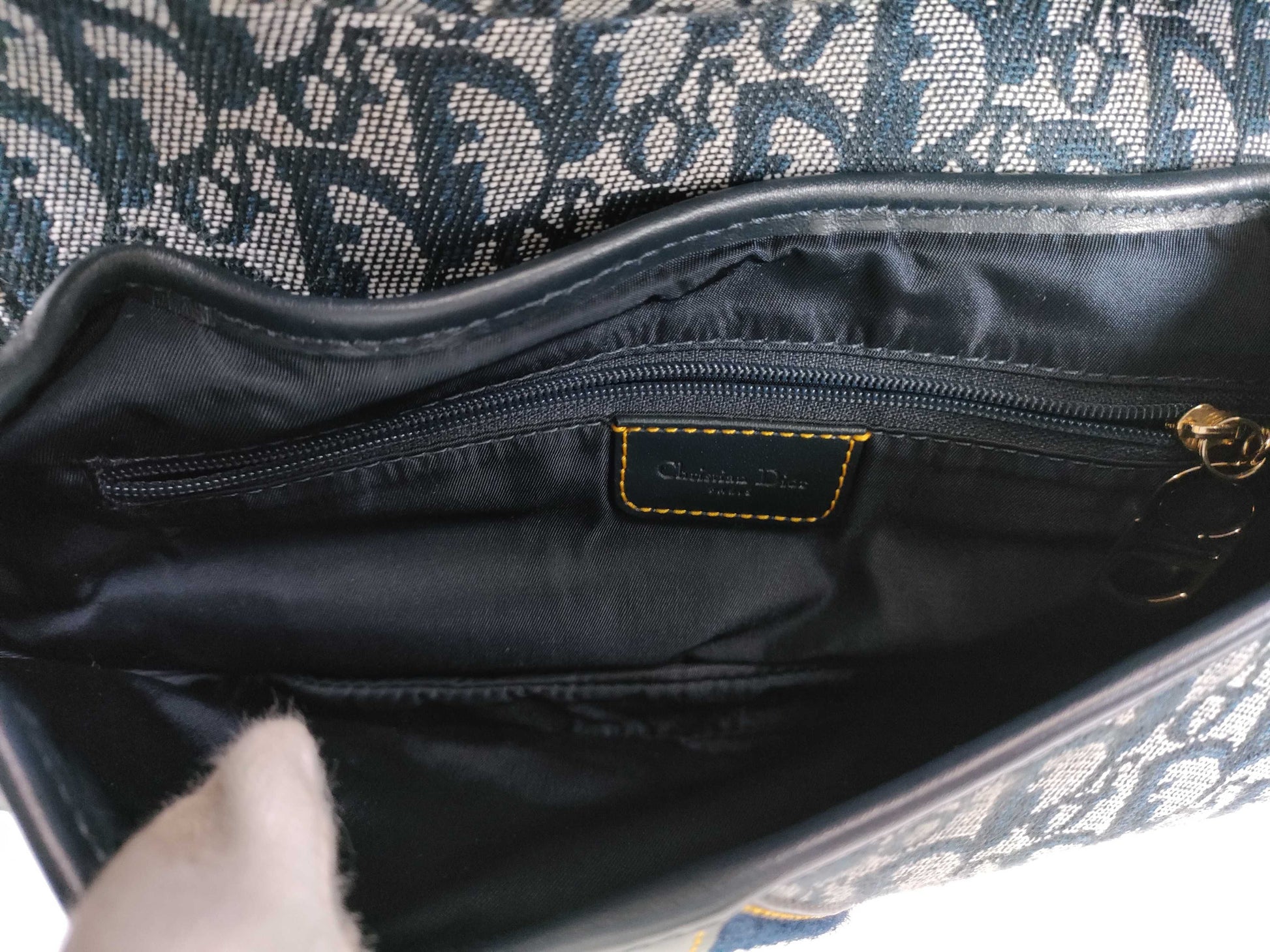 Dior Trotter Double Saddle Shoulder Bag