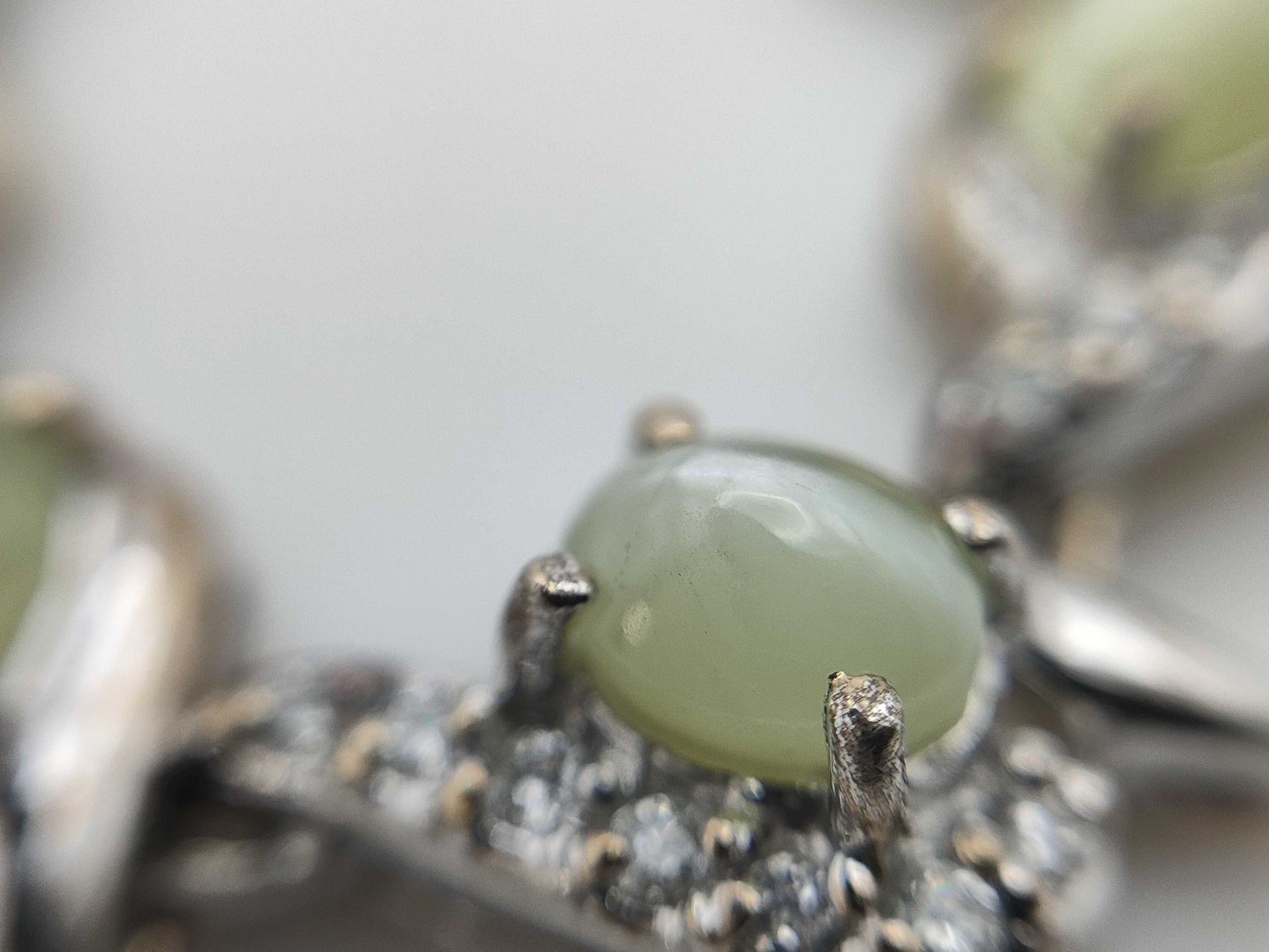 Chrysoberyl Cat's Eye 6.26ct D0.80ct K18 31.7g Necklace 