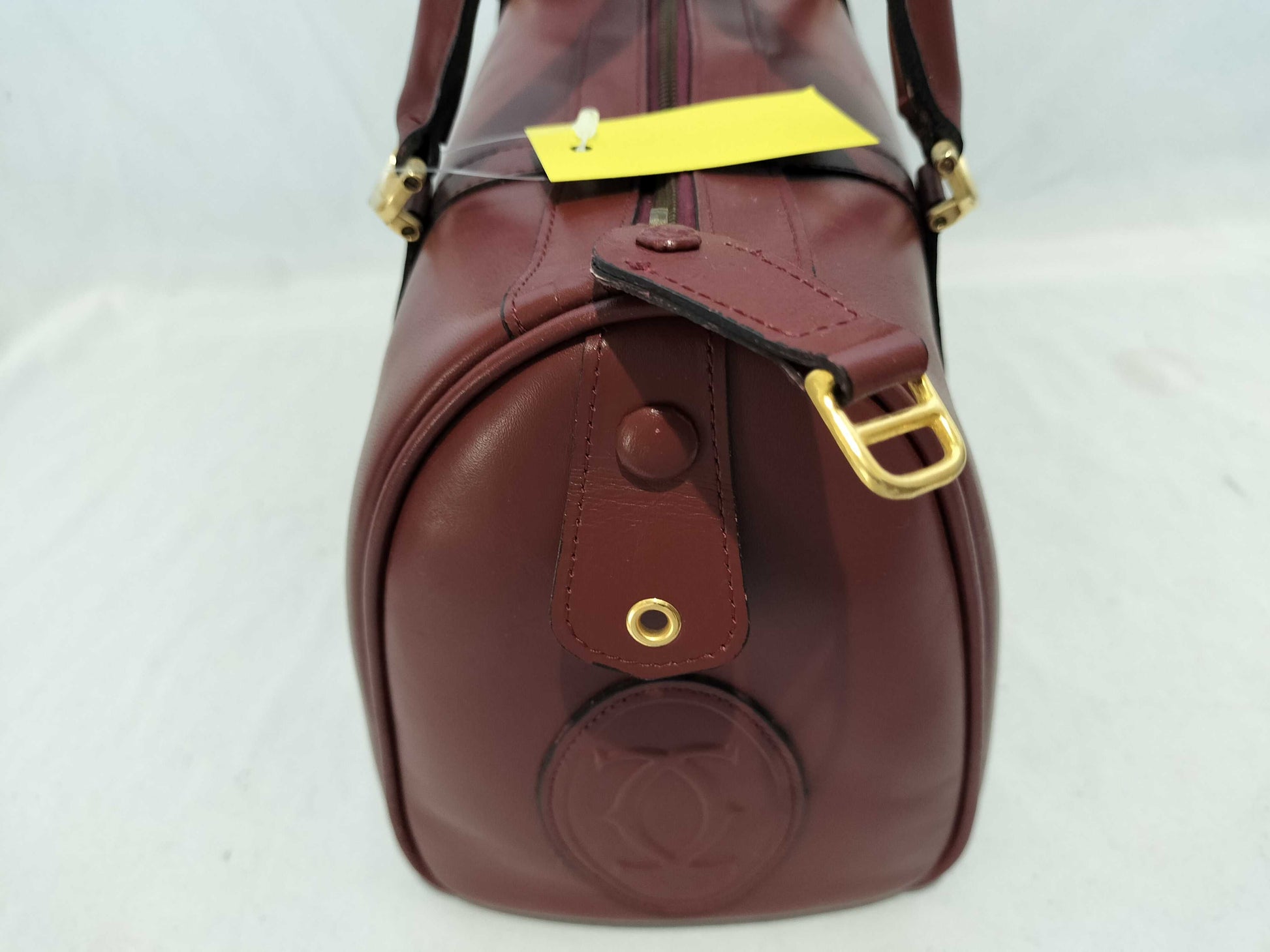 Cartier Must Must Line Leather Boston Bag Boston Bag
