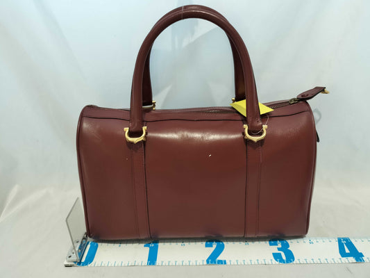 Cartier Must Must Line Leather Boston Bag Boston Bag