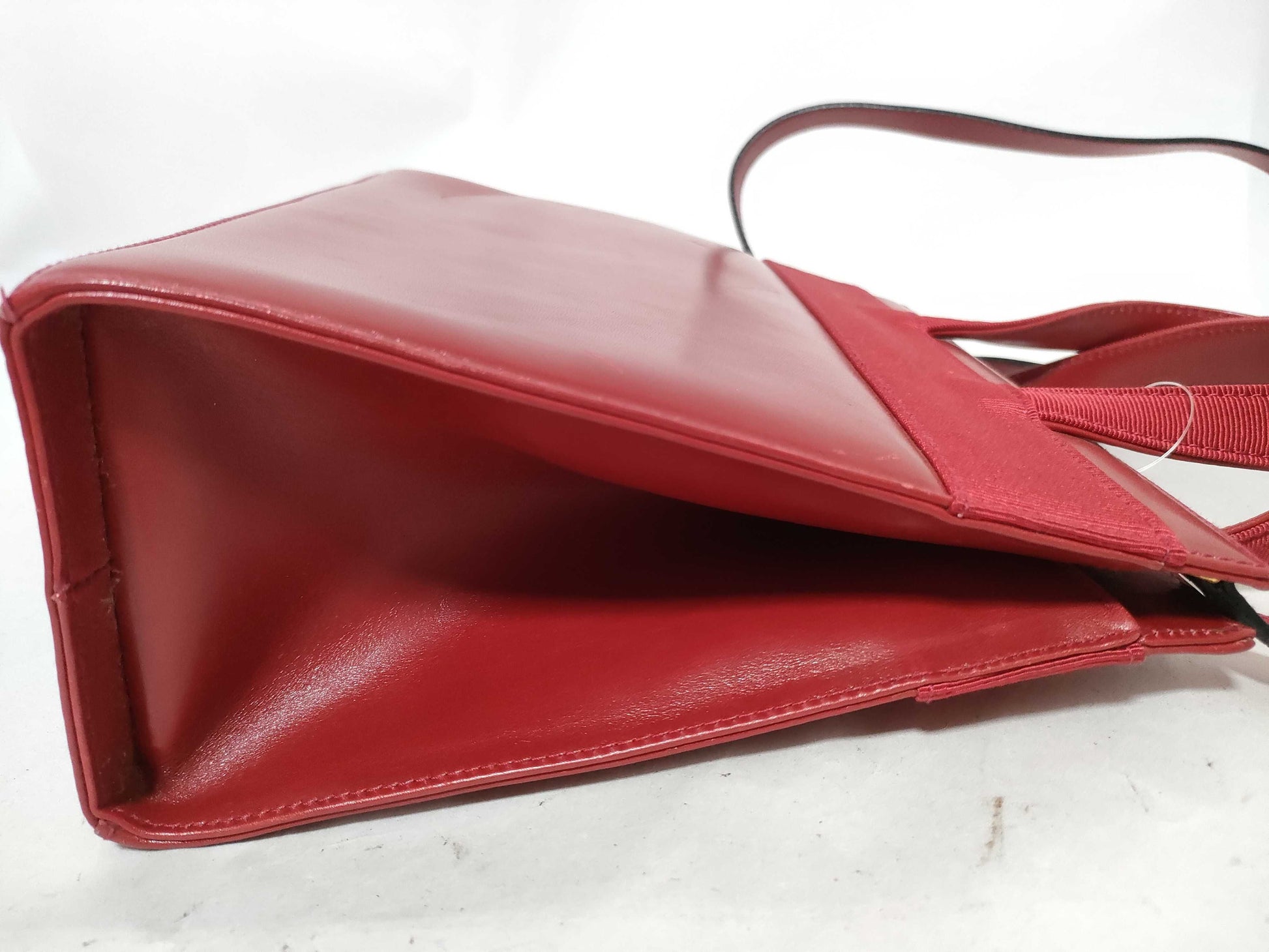 Salvatore Ferragamo Vara Vara Ribbon Handbag Red Handbag