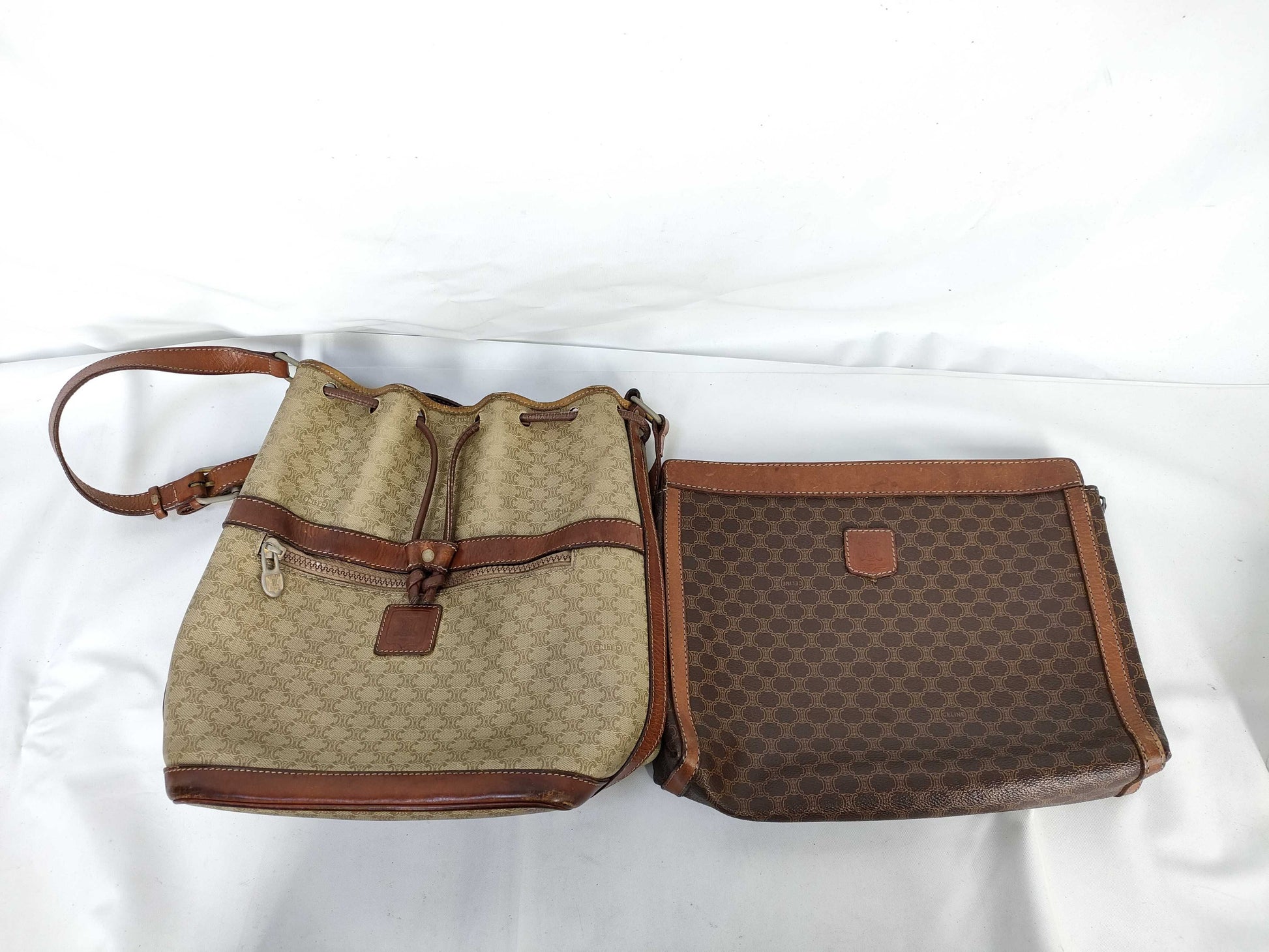 CELINE Drawstring Shoulder/Second Bag *2 Shoulder Bag