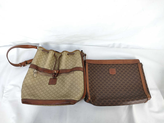 CELINE Drawstring Shoulder/Second Bag *2 Shoulder Bag