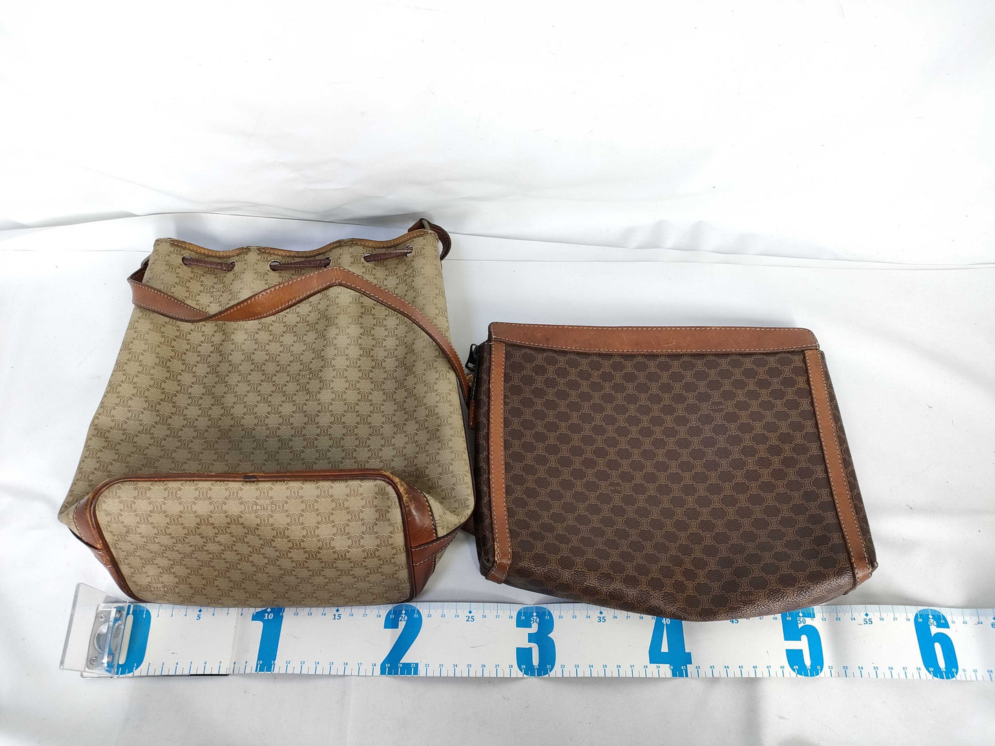 CELINE Drawstring Shoulder/Second Bag *2 Shoulder Bag