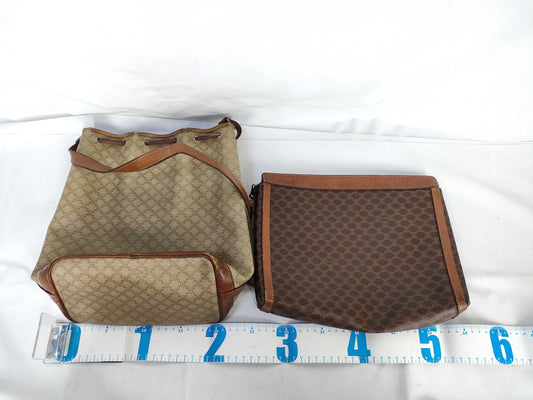 CELINE Drawstring Shoulder/Second Bag *2 Shoulder Bag