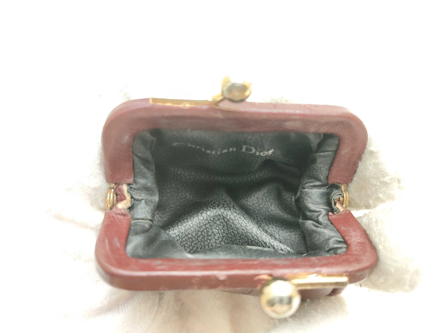 Dior clasp mini wallet, coin purse