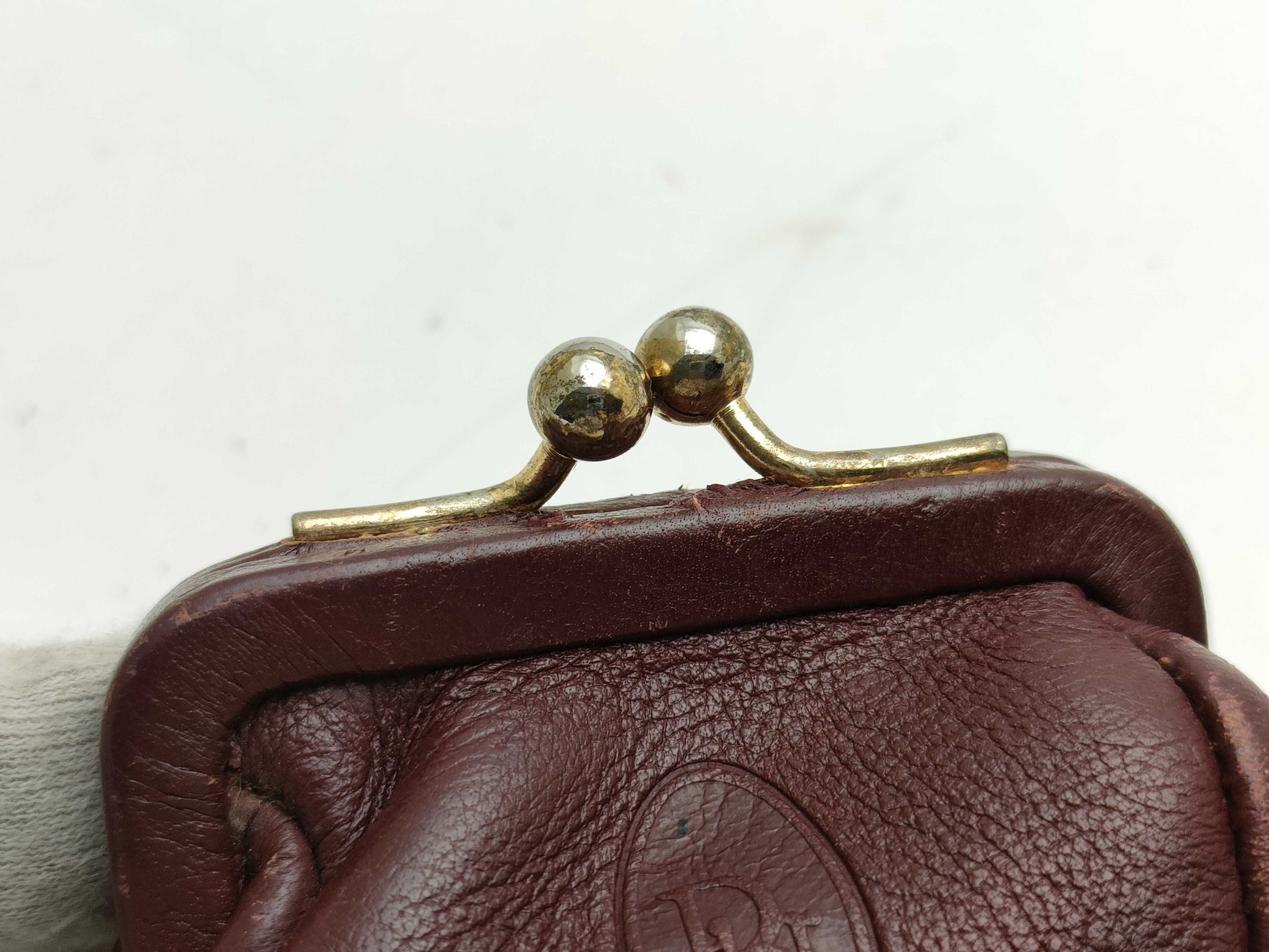 Dior clasp mini wallet, coin purse