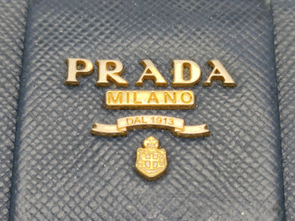 PRADA Saffiano Ribbon Round Long Wallet