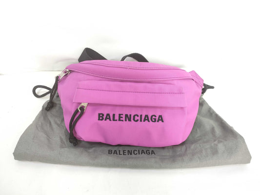 BALENCIAGA Body Bag Pink 569978 Waist Bag