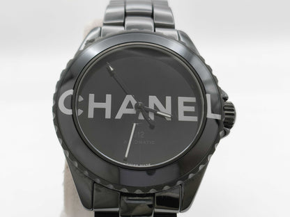 CHANEL J12 H7418 OPM61482 Automatic Black Dial Men's Watch