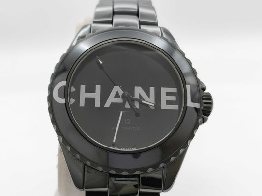 CHANEL J12 H7418 OPM61482 Automatic Black Dial Men's Watch
