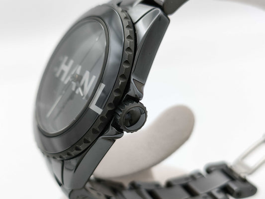CHANEL J12 H7418 OPM61482 Automatic Black Dial Men's Watch