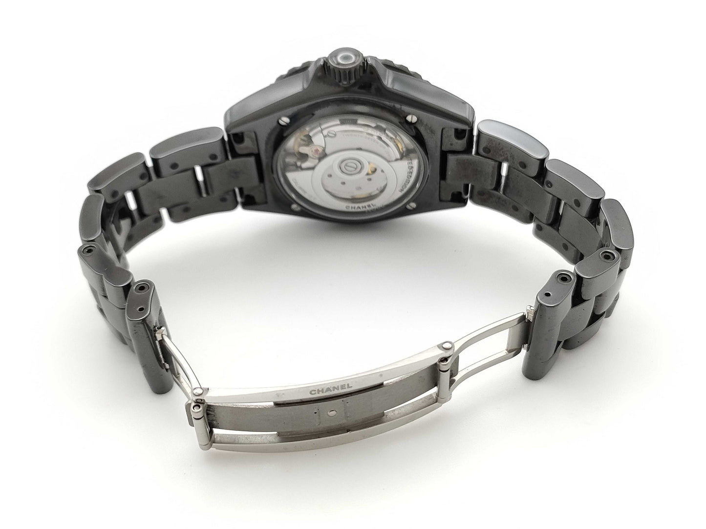CHANEL J12 H7418 OPM61482 Automatic Black Dial Men's Watch