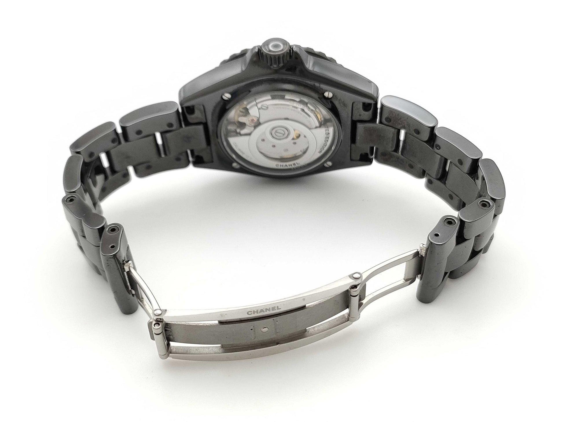 CHANEL J12 H7418 OPM61482 Automatic Black Dial Men's Watch