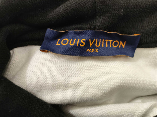 LOUIS VUITTON Monogram Gradient Hoodie Black Top