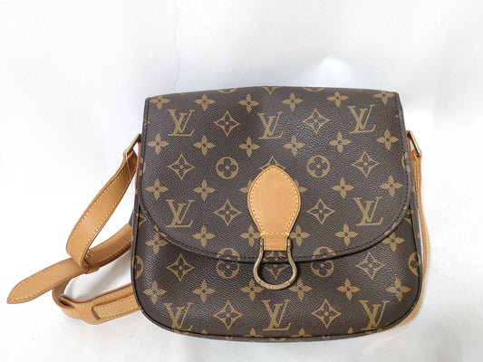 LOUIS VUITTON Monogram M51242 Saint-Cloud GM Shoulder Bag