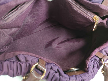 Salvatore Ferragamo Vara AU-21 Handbag/Purple